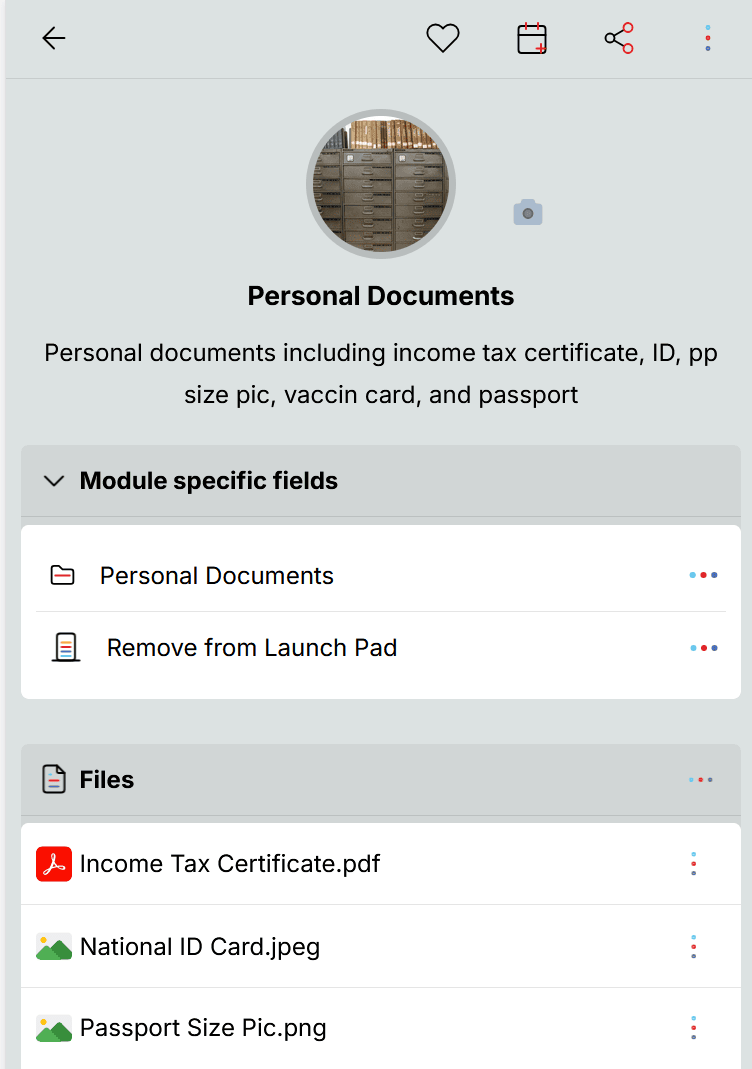 Oddapy Documents — create a document with descriptive metadata
